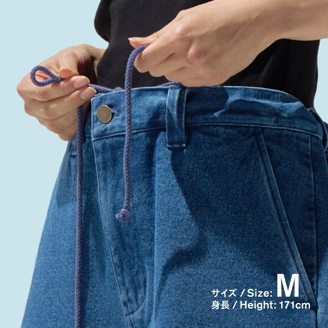 デニムショートパンツ