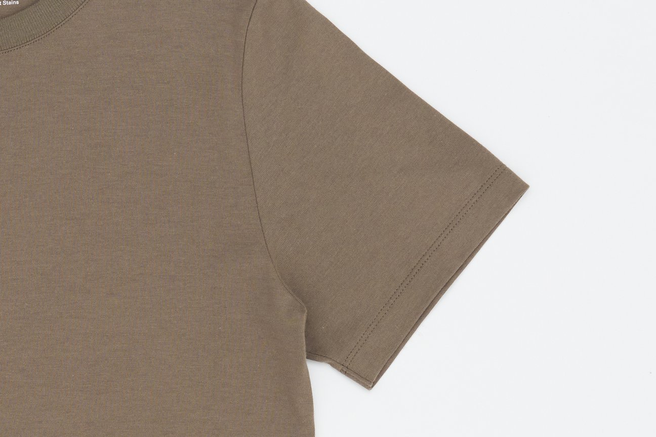 ナノユニバース 汗染み防止Tシャツ