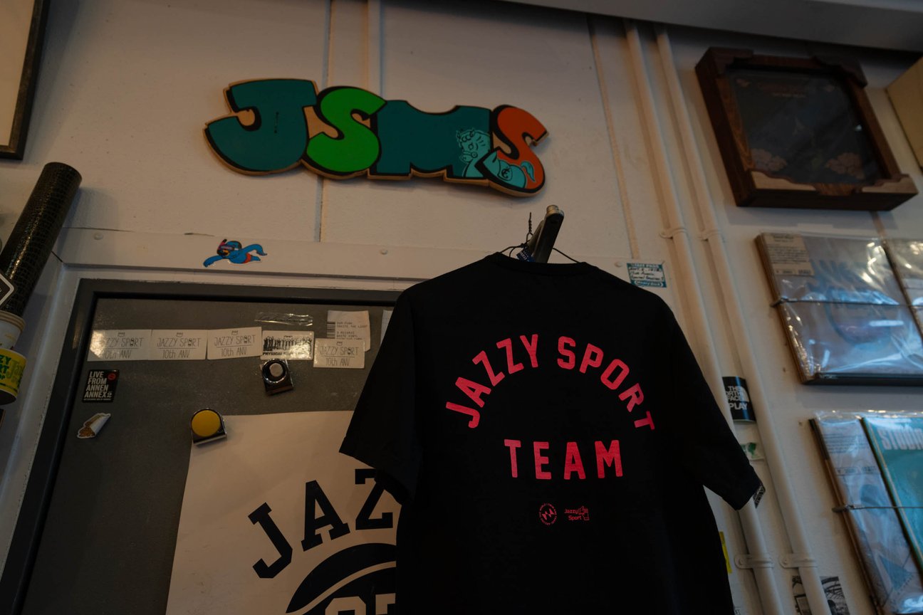 JAZZY SPORT MUSIC SHOP TOKYOの内観