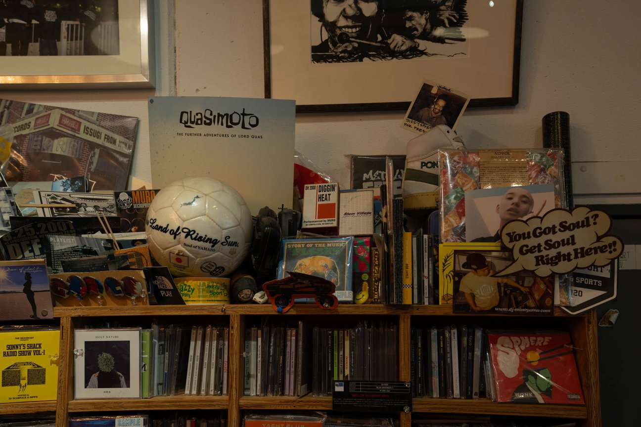 JAZZY SPORT MUSIC SHOP TOKYOの内観