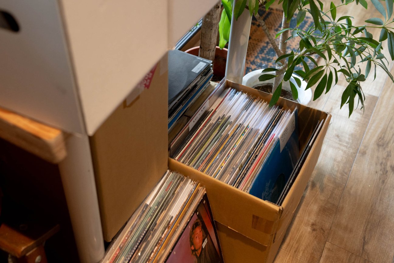 RANA-MUSICA RECORD STOREの内観