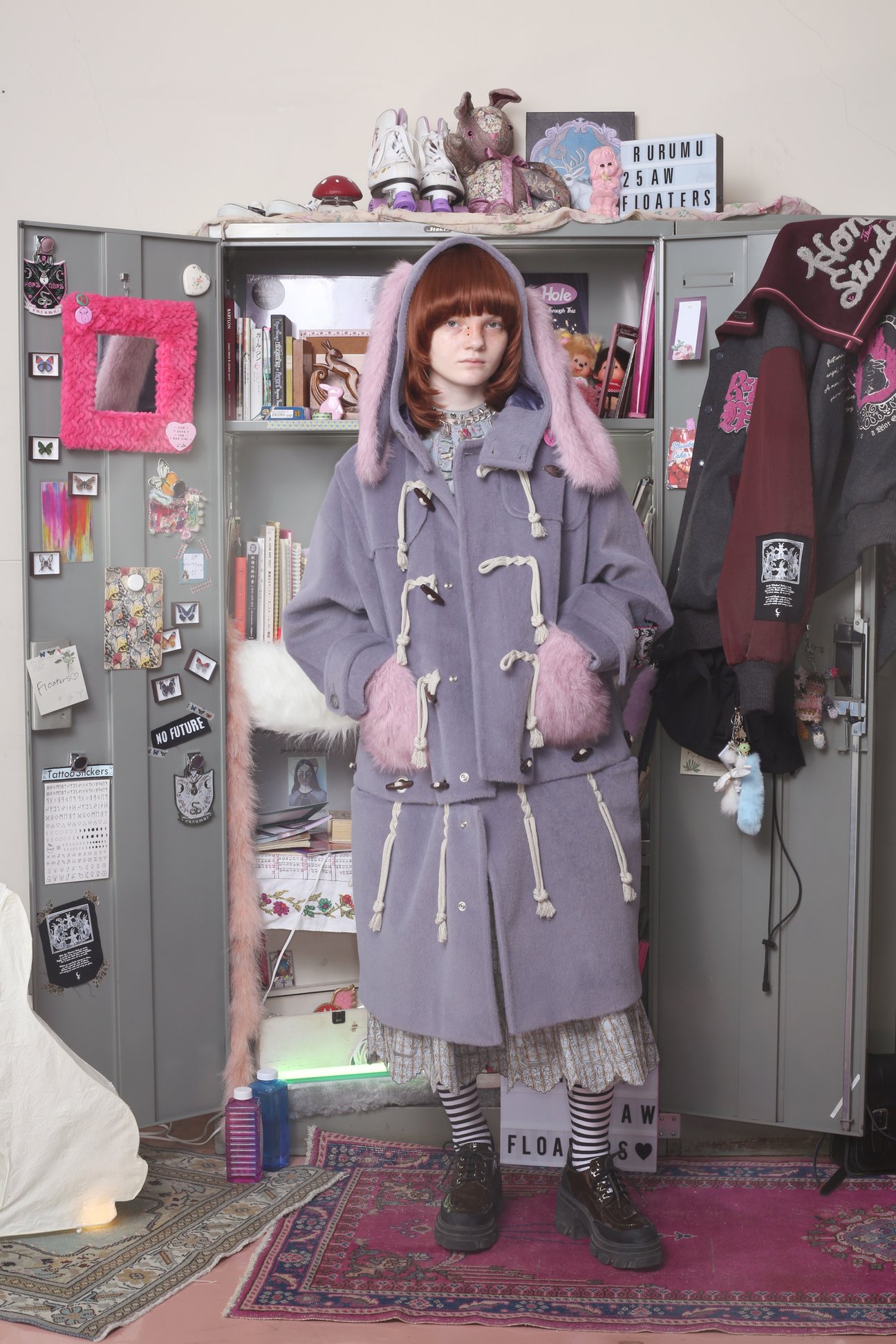 2025年秋冬コレクションを着用したモデル