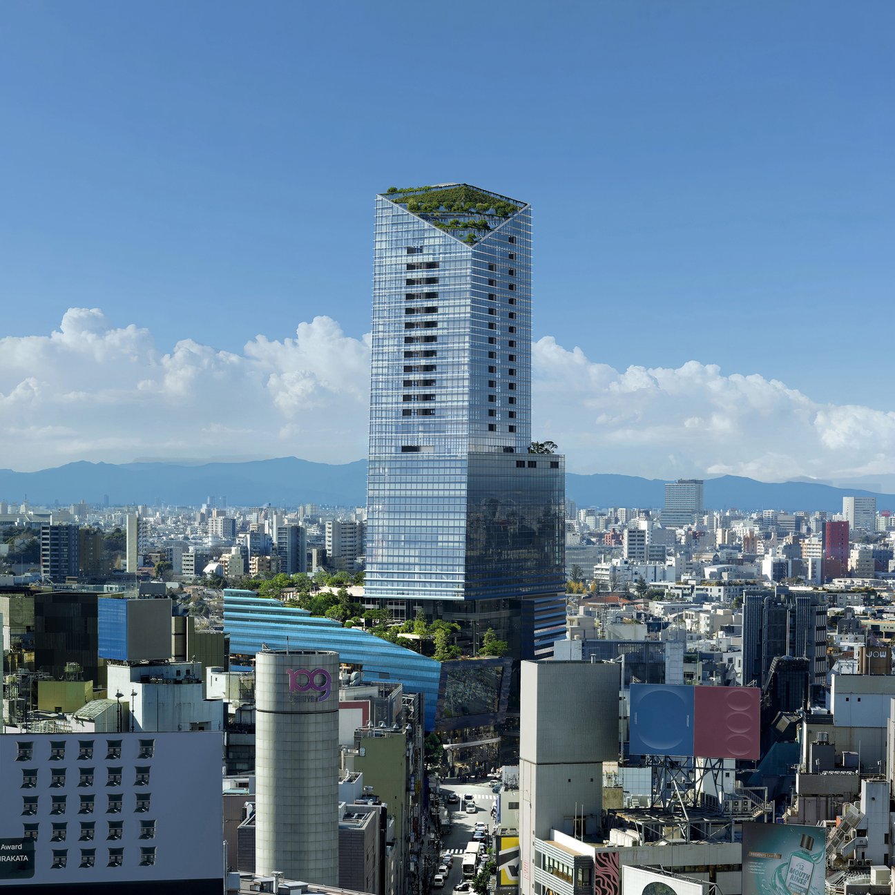 Shibuya Upper West Project 外観イメージ