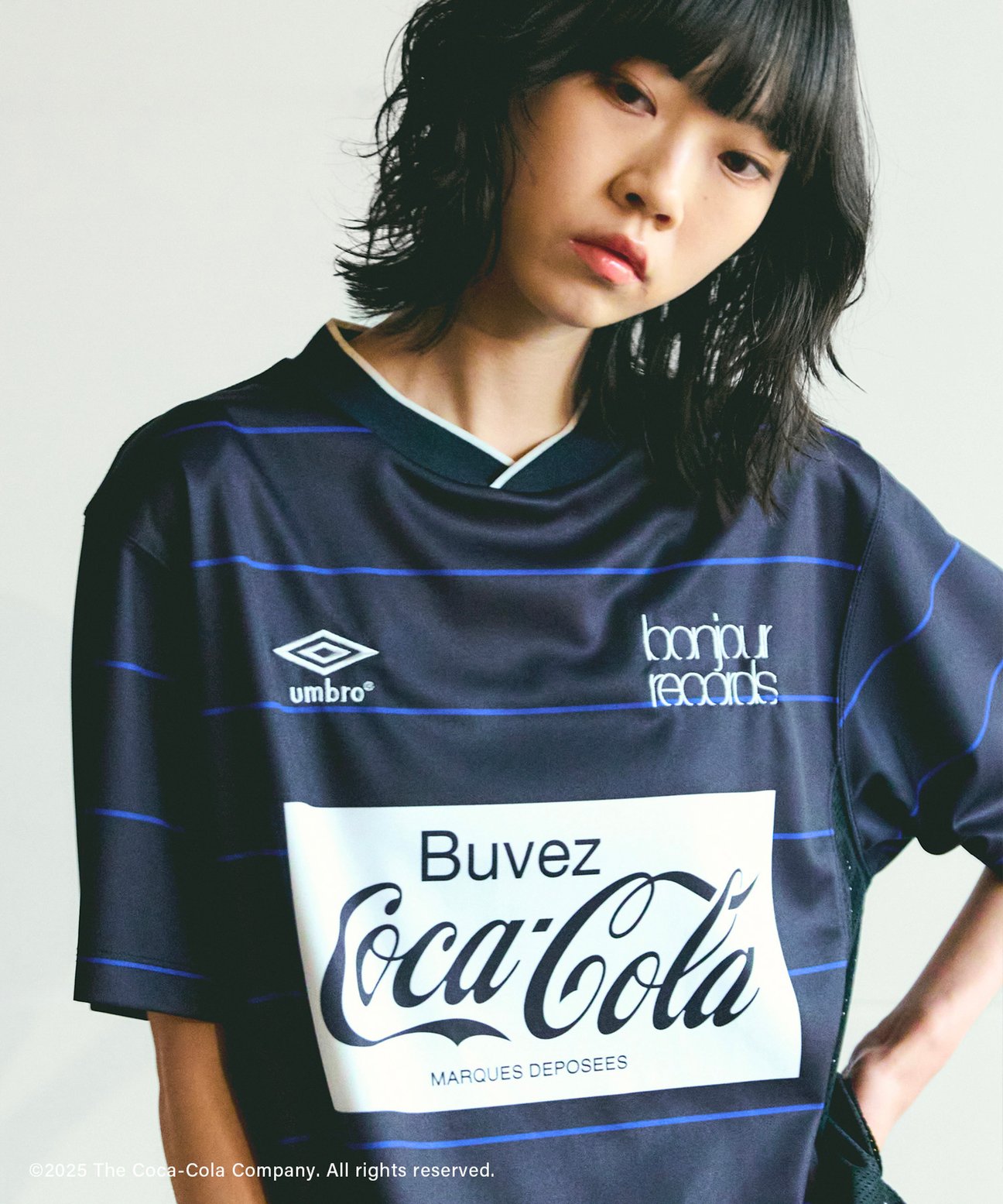 コカ・コーラ スペシャルコレクション ボンジュール レコード イメージビジュアル