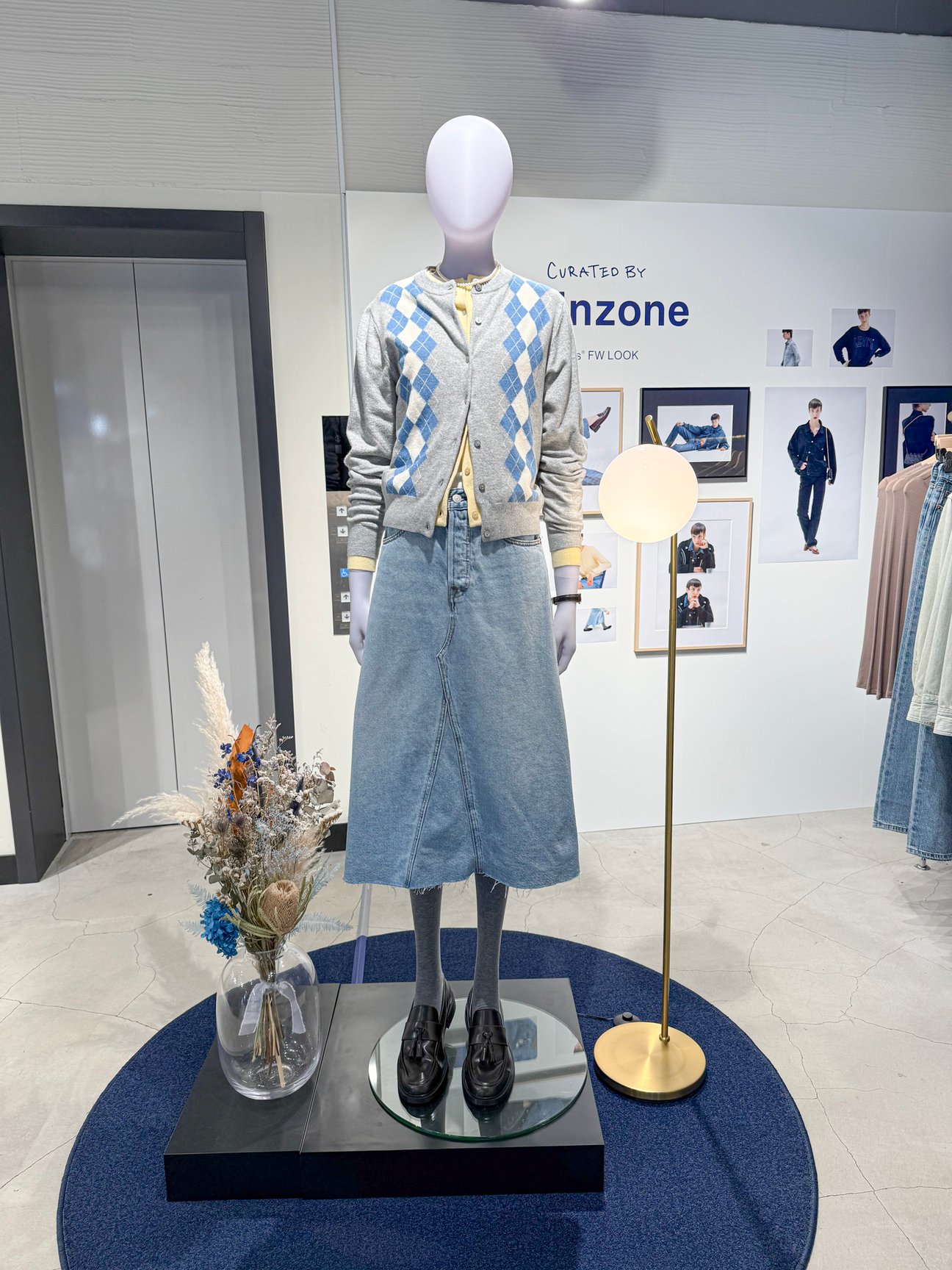 リーバイス 原宿フラッグシップストアの店頭