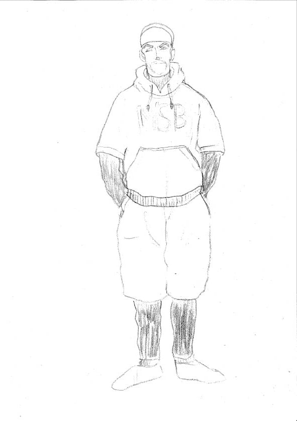 菊池武夫直筆デザイン画