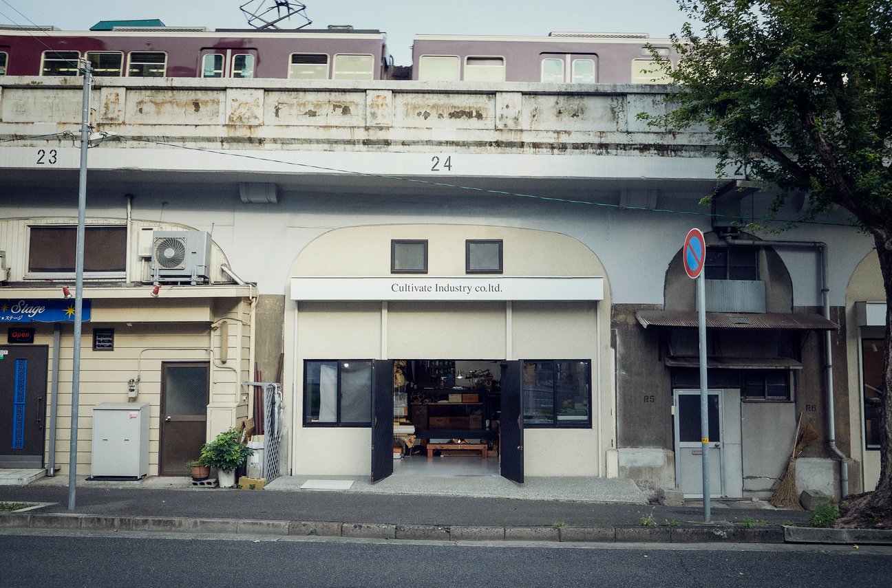 アトリエのエントランス