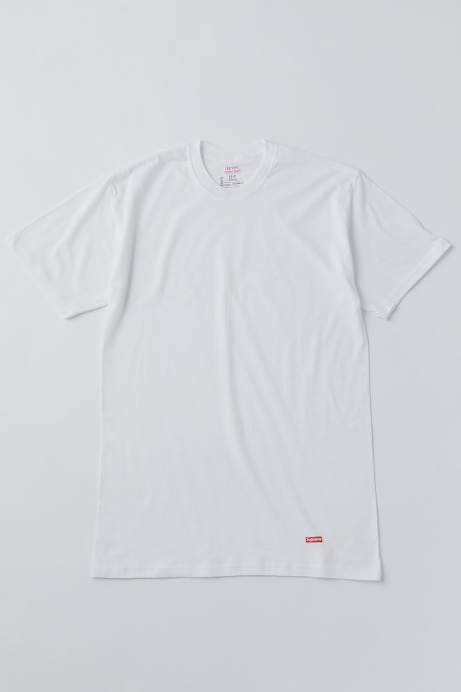 ファッションギークへの道 白T編 -Supreme × Hanes-