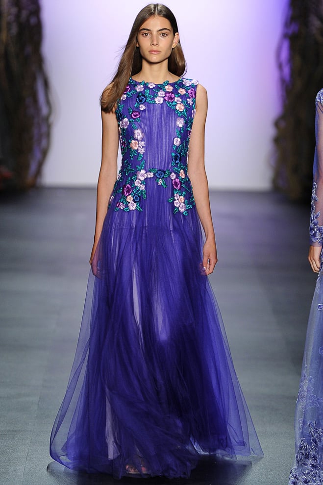 TadashiShojiタダシショージ ボタニカル花柄　紫色ドレス00 TadashiShojiタダシショージ ボタニカル花柄 紫色ドレス00 TADASHI