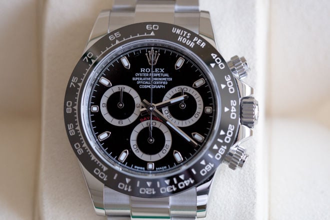 ロレックスの「デイトナ116500LN:OYSTER PERPETUAL COSMOGRAPH DAYTONA 116500LN」