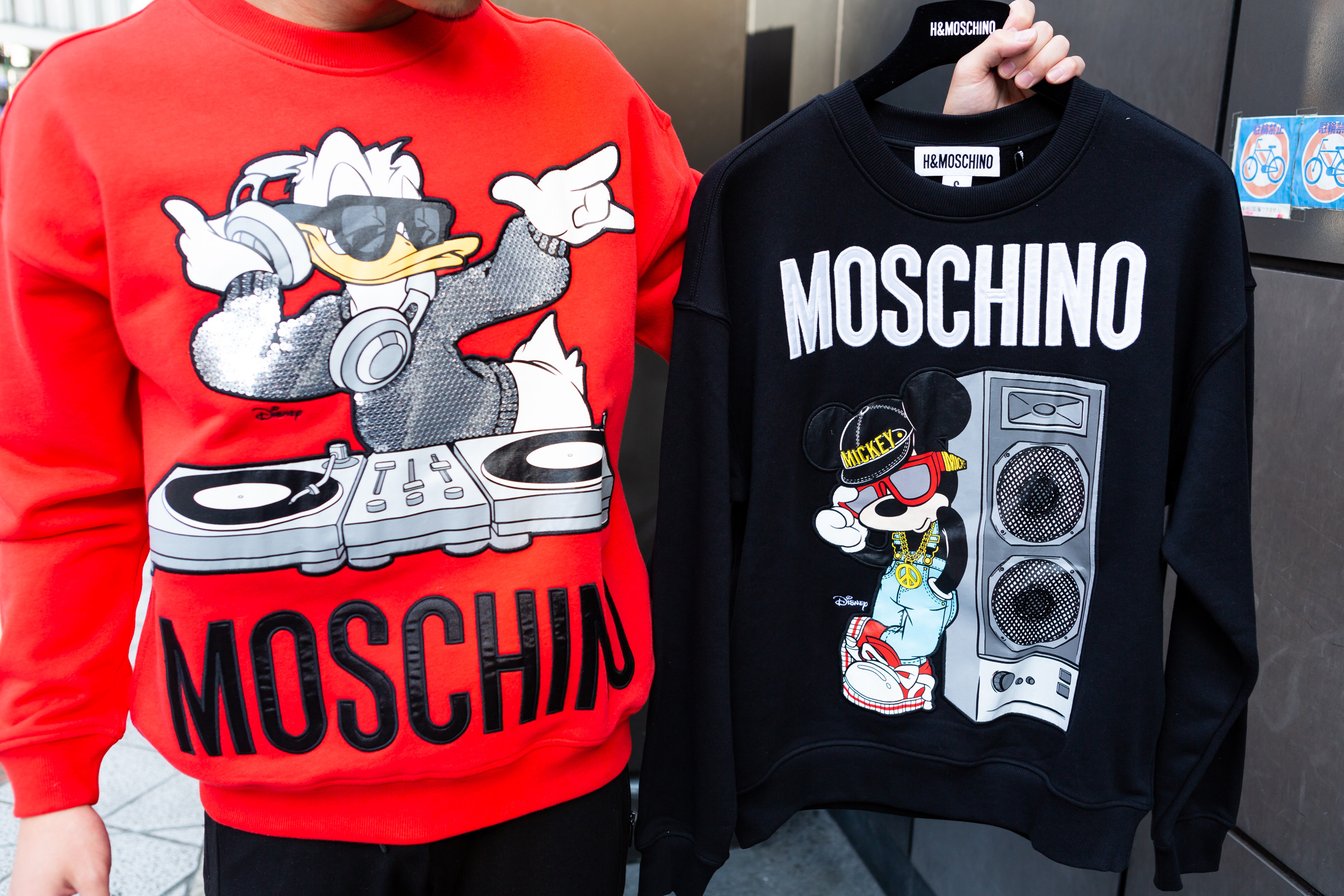 今日の1番さん：MOSCHINO [tv] H&M編』コラボアイテム発売日に18万円で