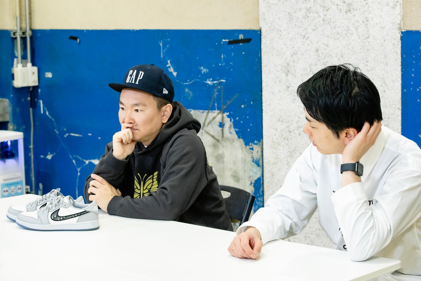 かまいたち 山内 ディオール ジョーダン 66万円 モノカブ 希少価値 8500足 4812 DIOR エアジョーダン1