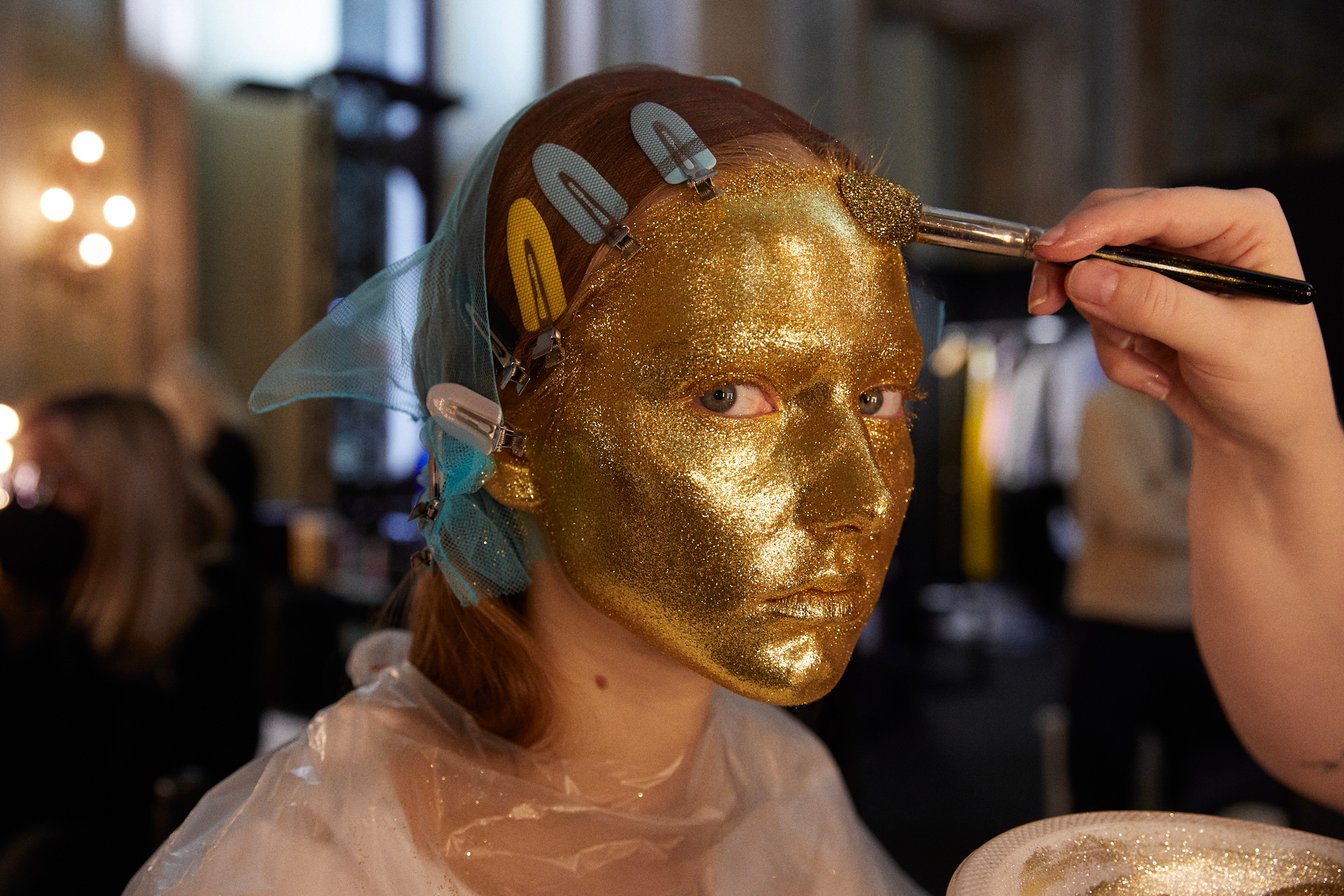 ヴァレンティノ 2021年春夏オートクチュールコレクション メイク