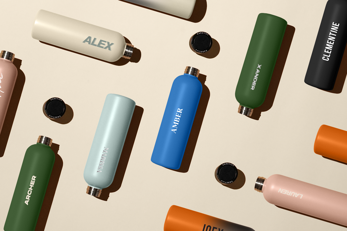 「CASETiFY」のウォーターボトル