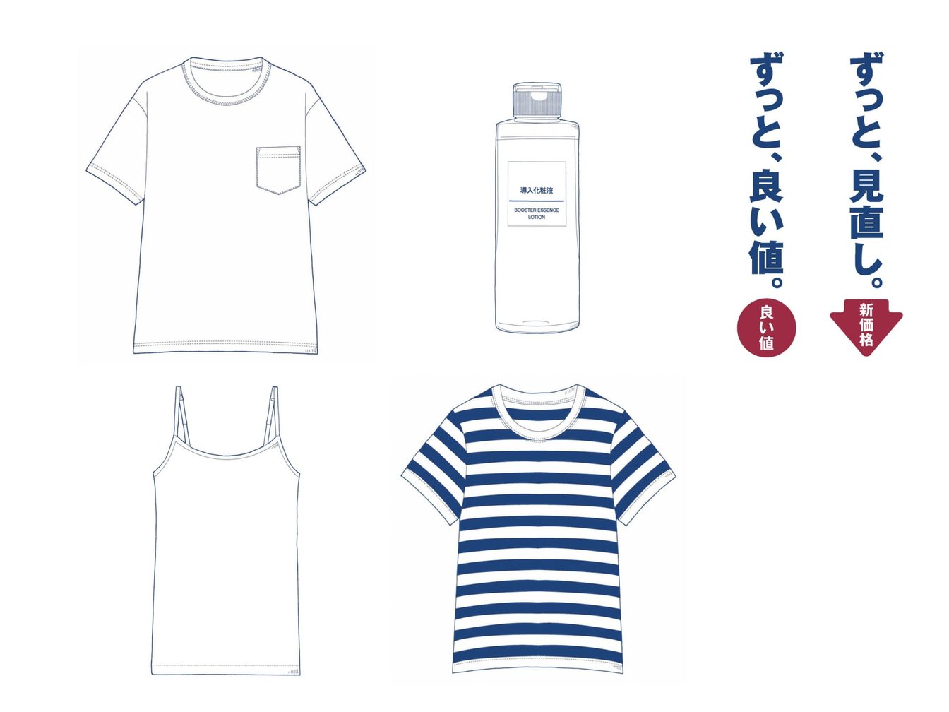 無印良品　新価格