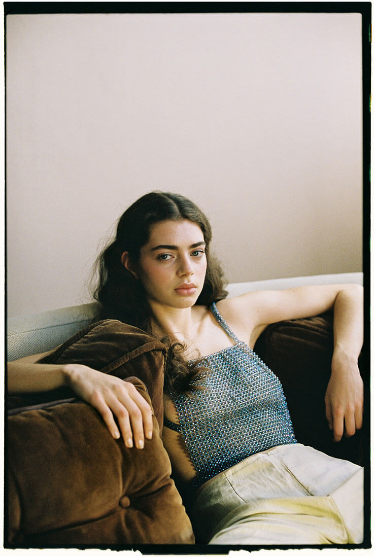 top by UDETTE LAAC, trousers by MARTA CASAL