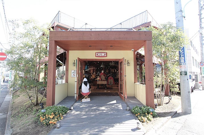 CHUMS表参道店 外観
