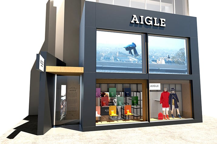 AIGLE HARAJUKU 店舗