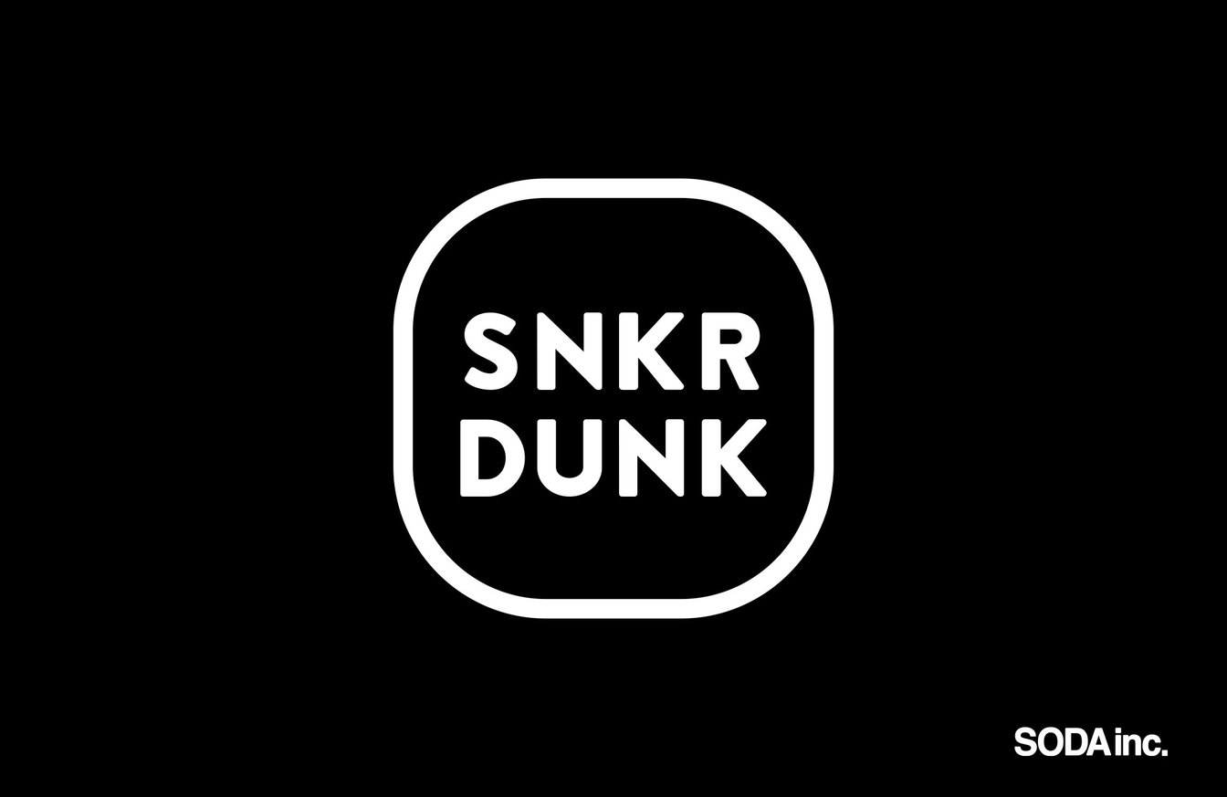 スニーカーダンク　ロゴ