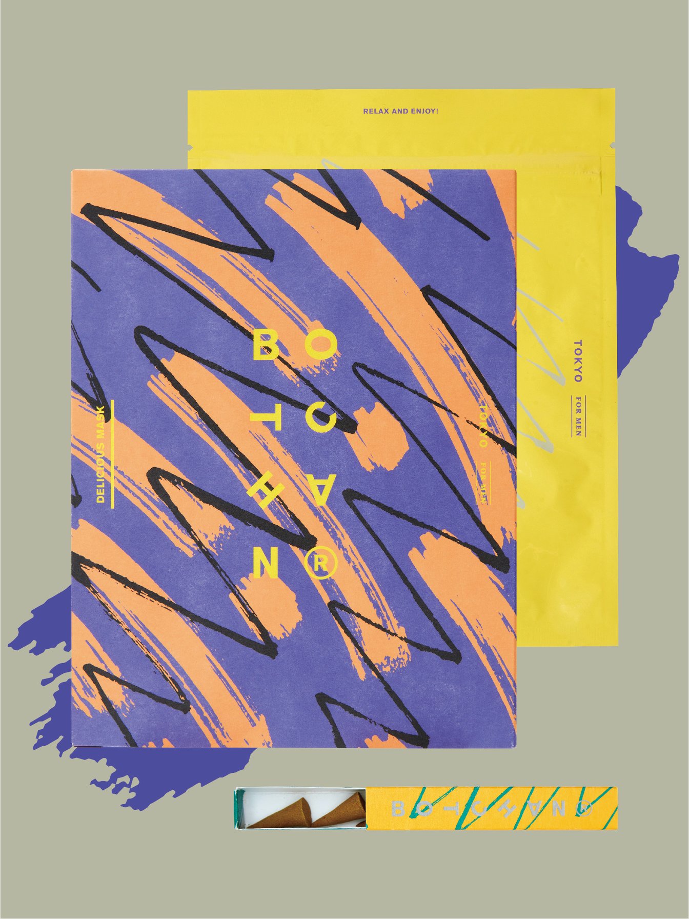 ボッチャン　フェイスマスク　メンズコスメ