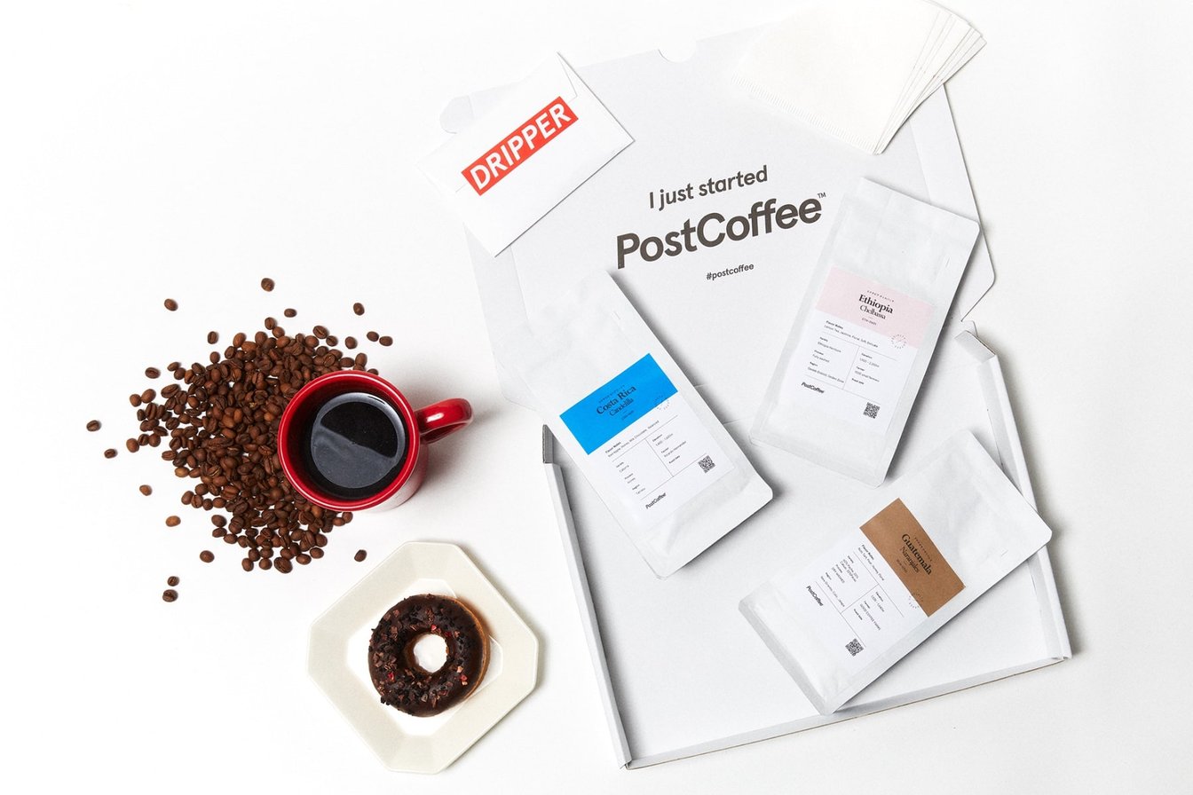 【コーヒーのサブスク】PostCoffeeイメージヴィジュアル