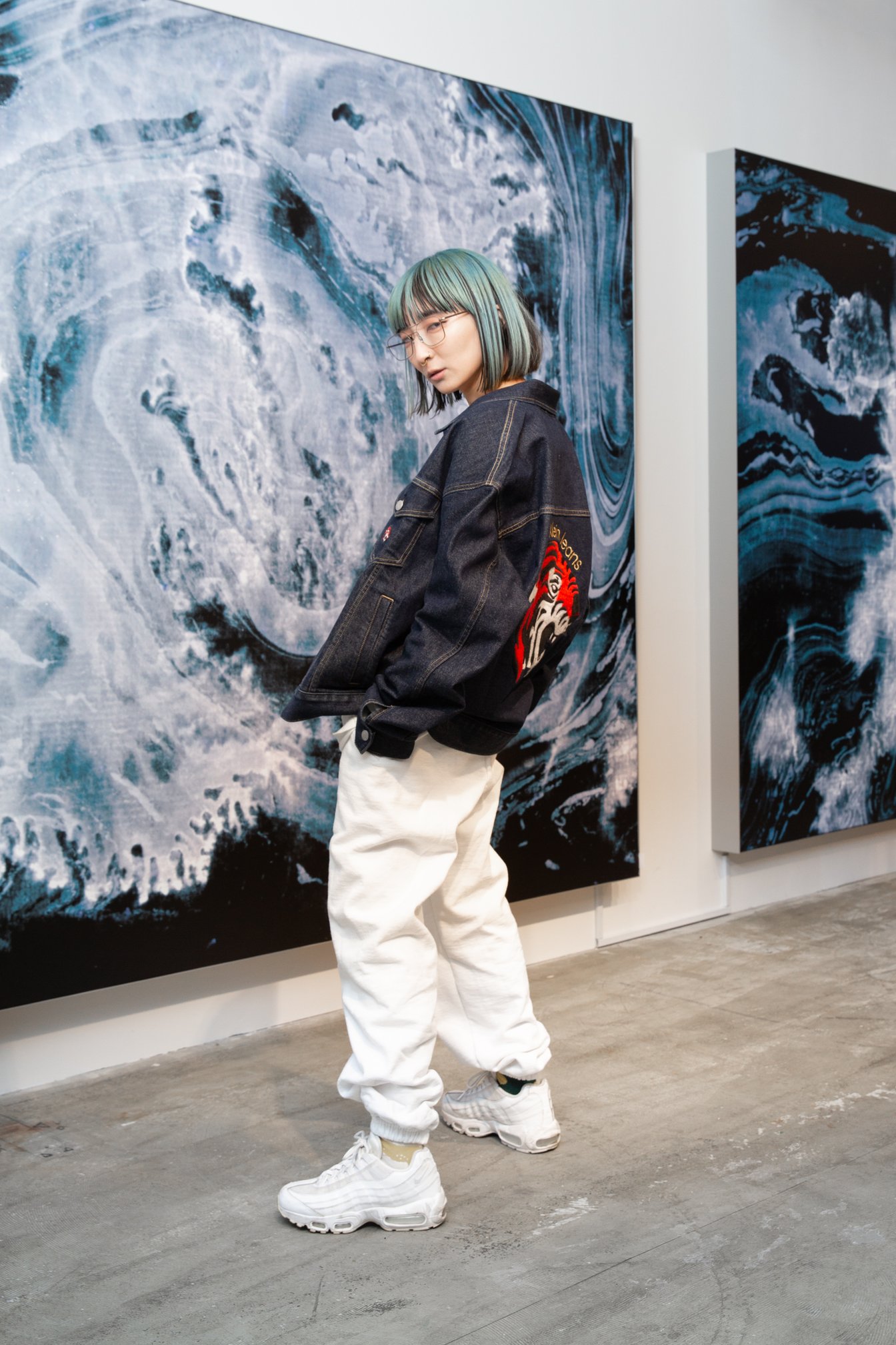 カルバン・クライン　原宿　新年