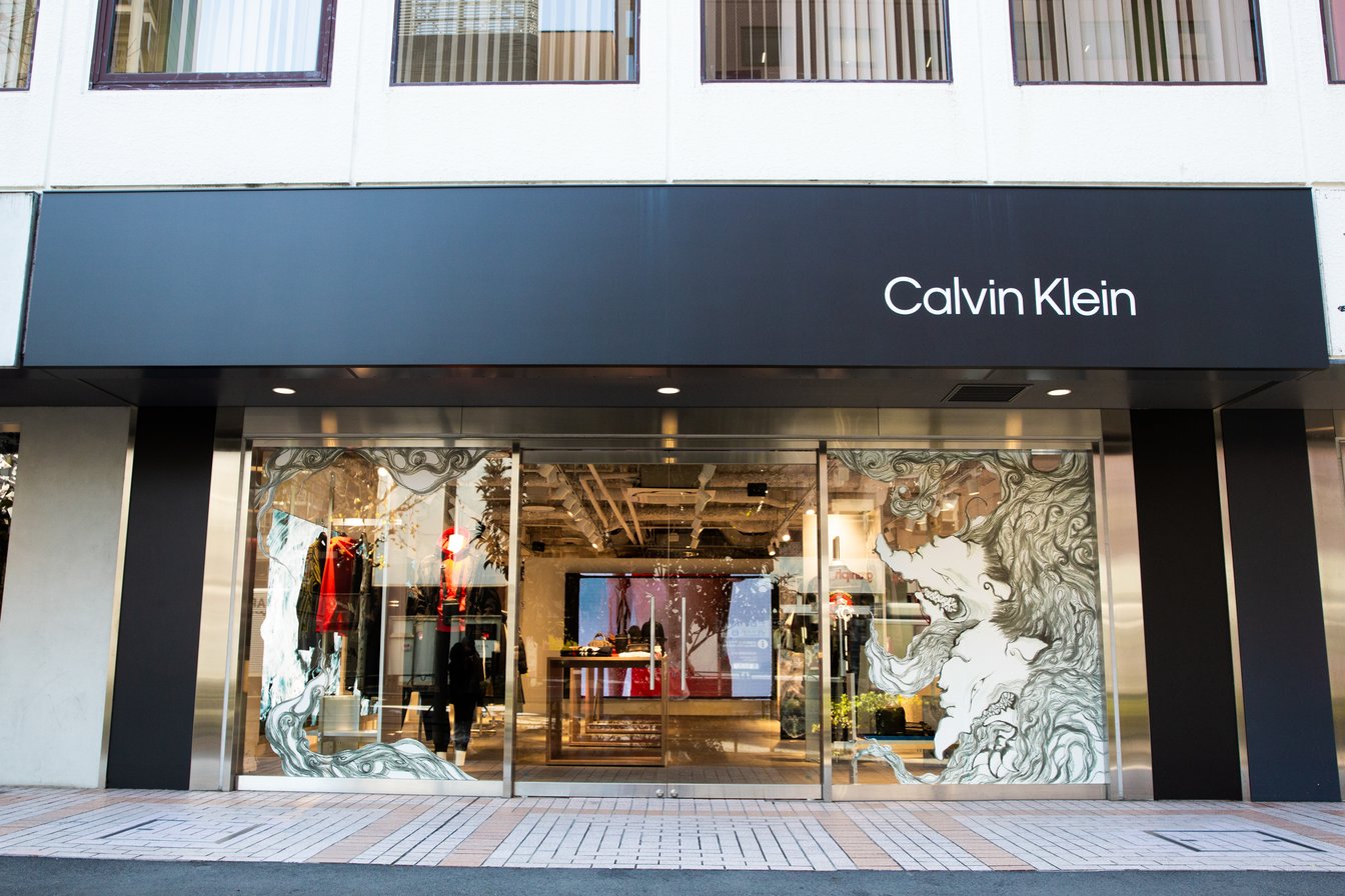 カルバン・クライン　原宿　新年