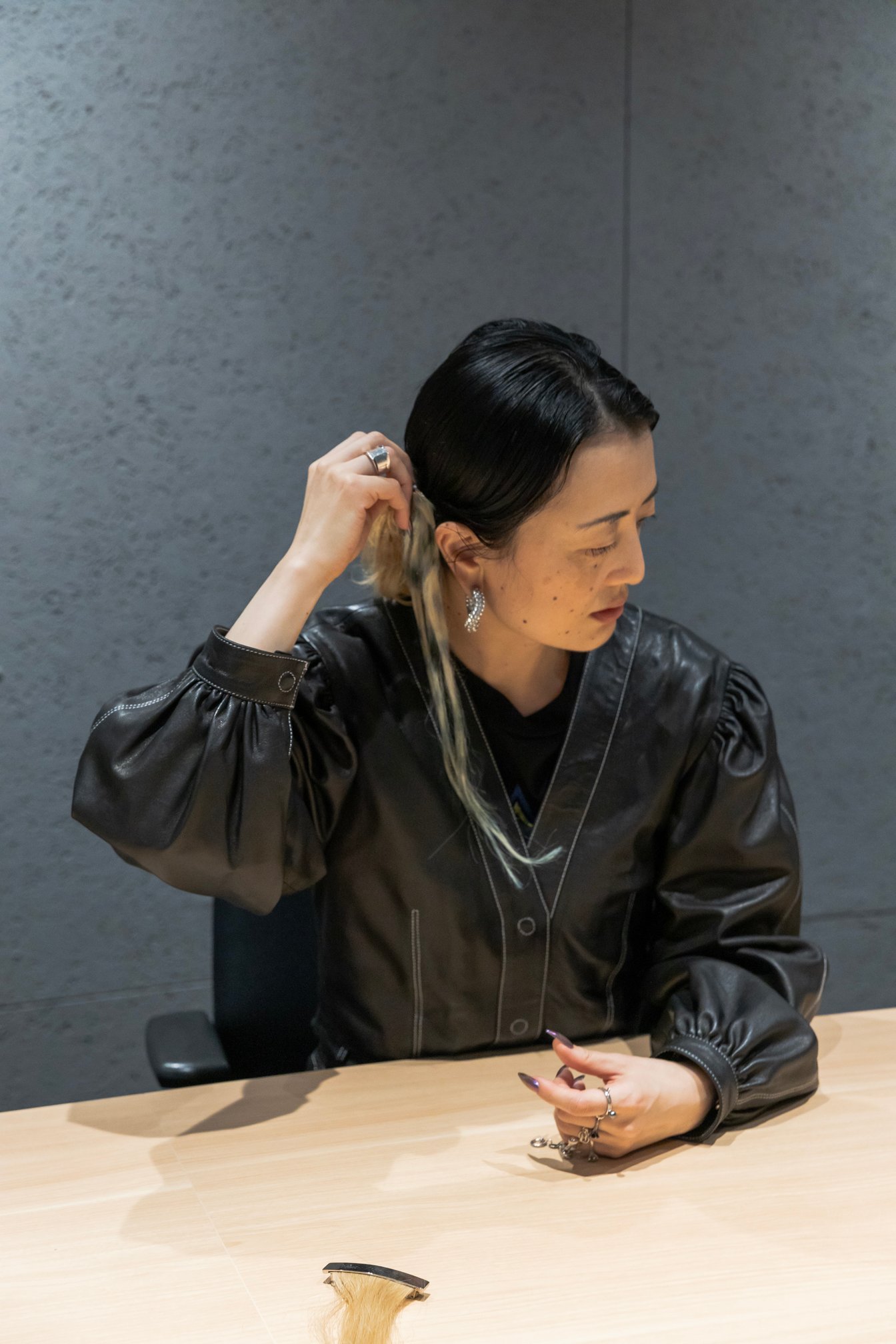 河野富広のウィッグ