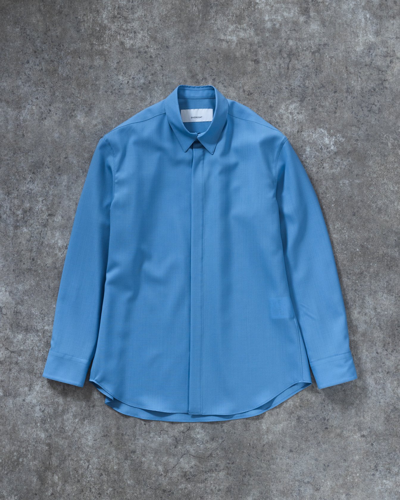 オーバーコート　シャツ