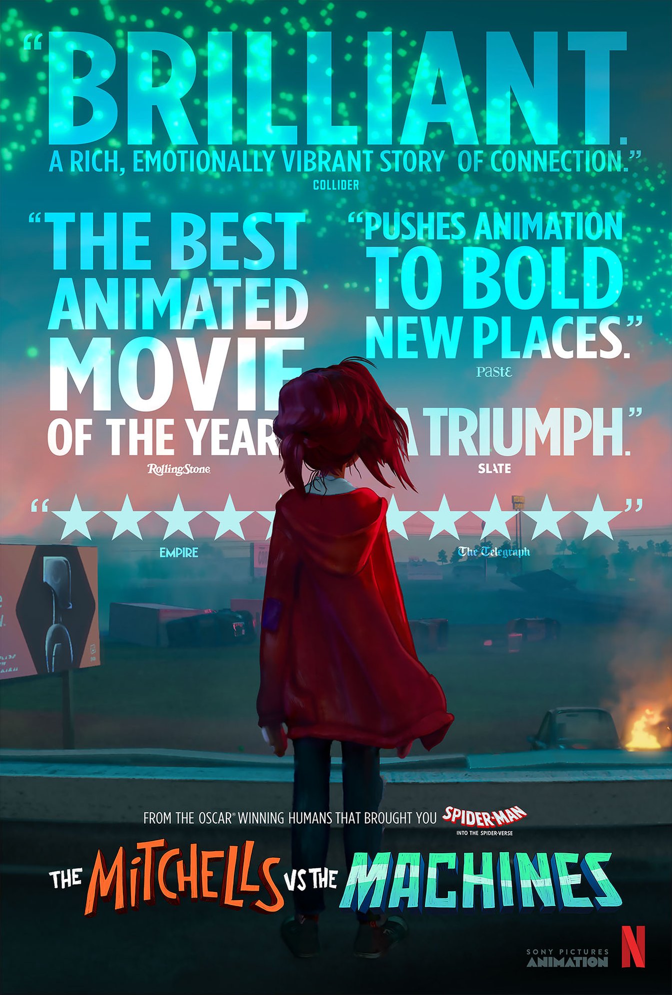 ミッチェル家とマシンの反乱 声優 犬 実話