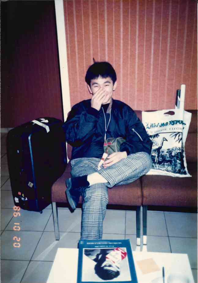 1986年、パリで初仕事を経験した若槻善雄