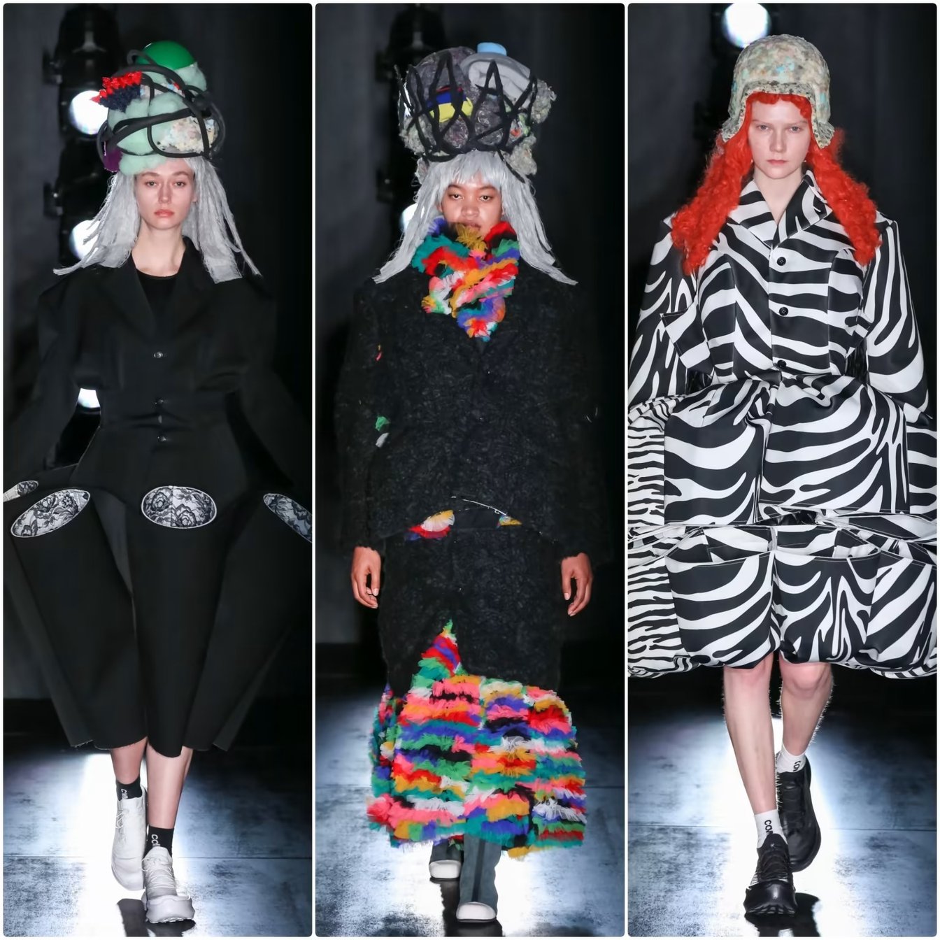 コム デ ギャルソンの22-23年秋冬コレクション