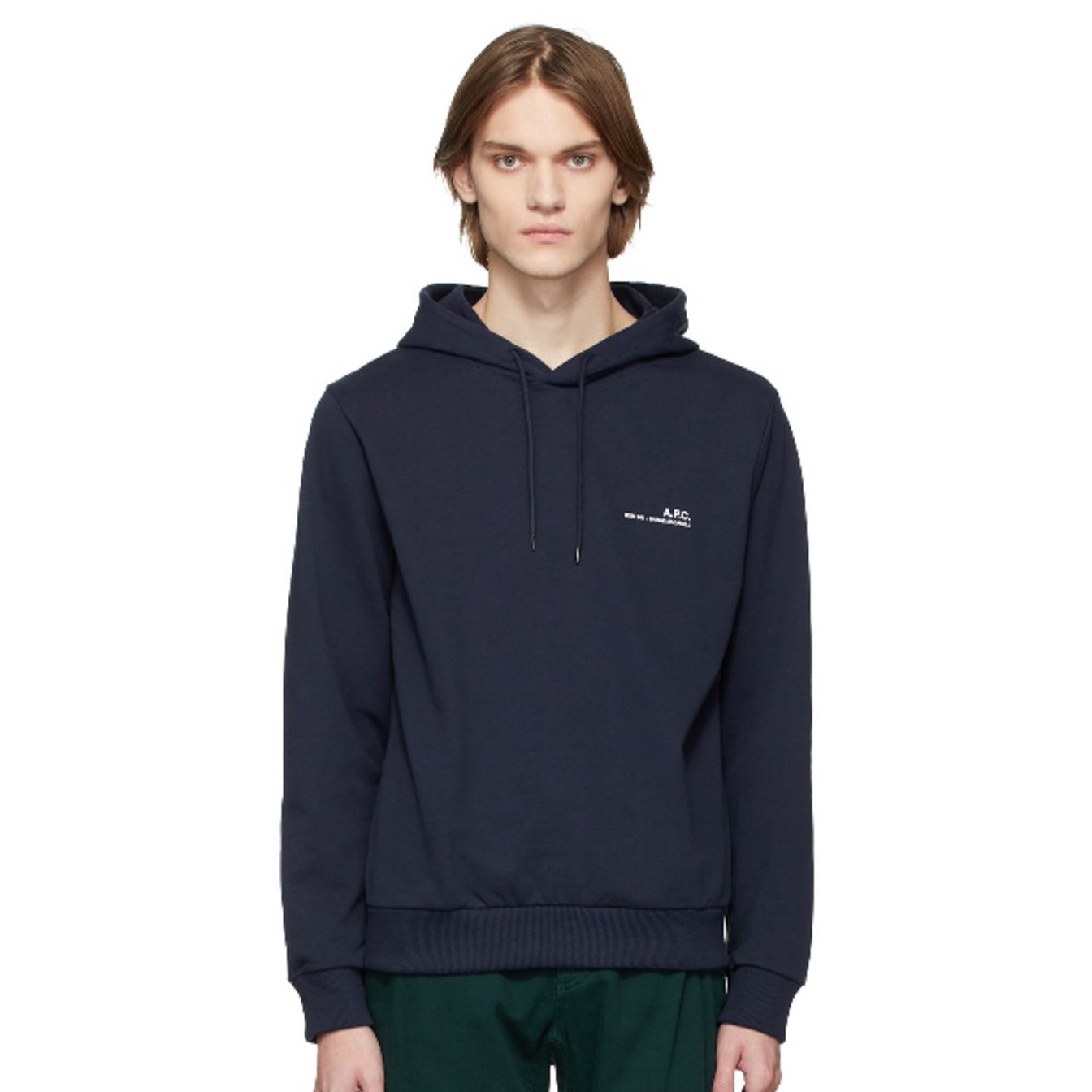 アーペーセー ネイビー フーディー