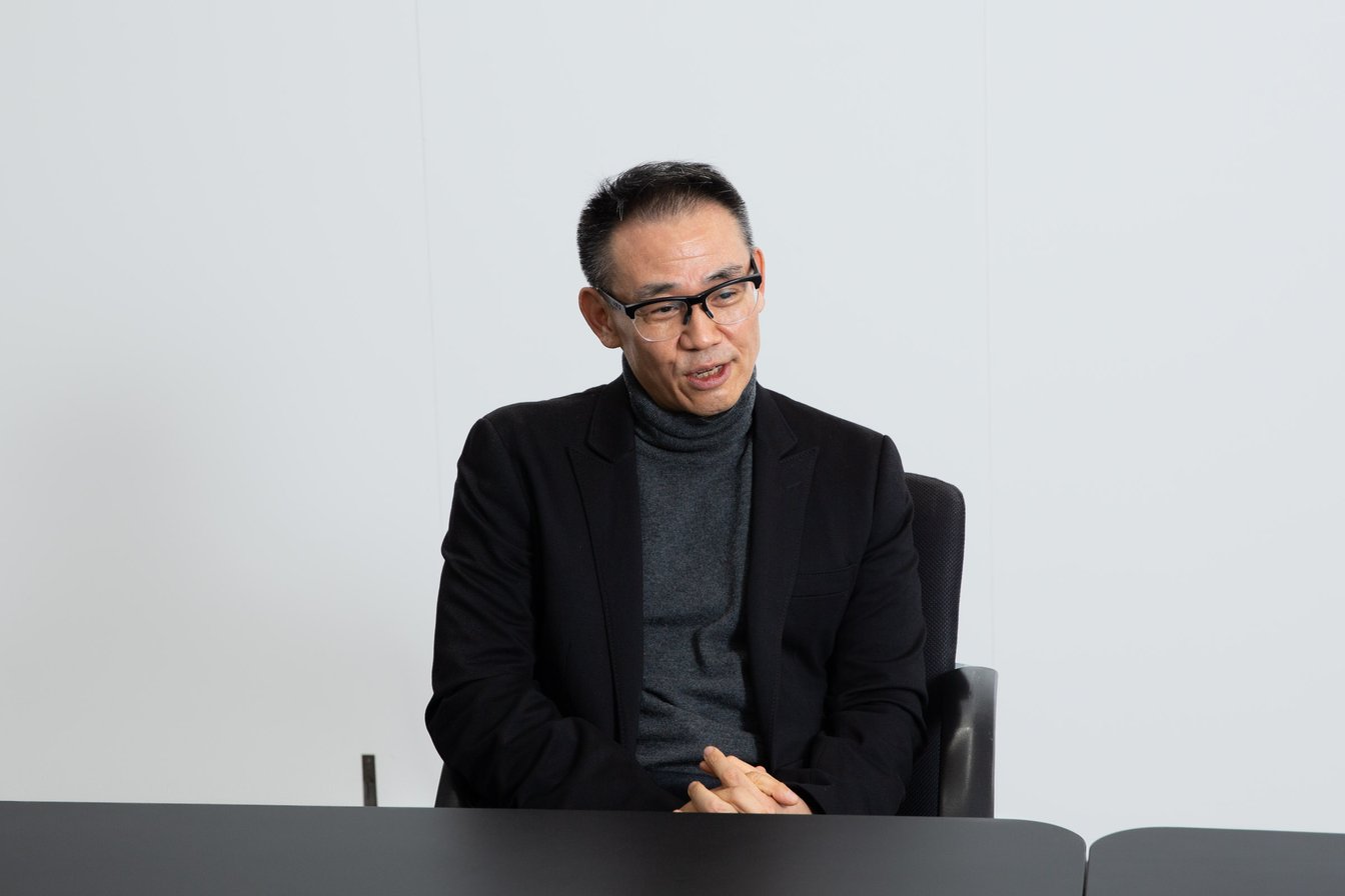 佐々木進社長 インタビューカット