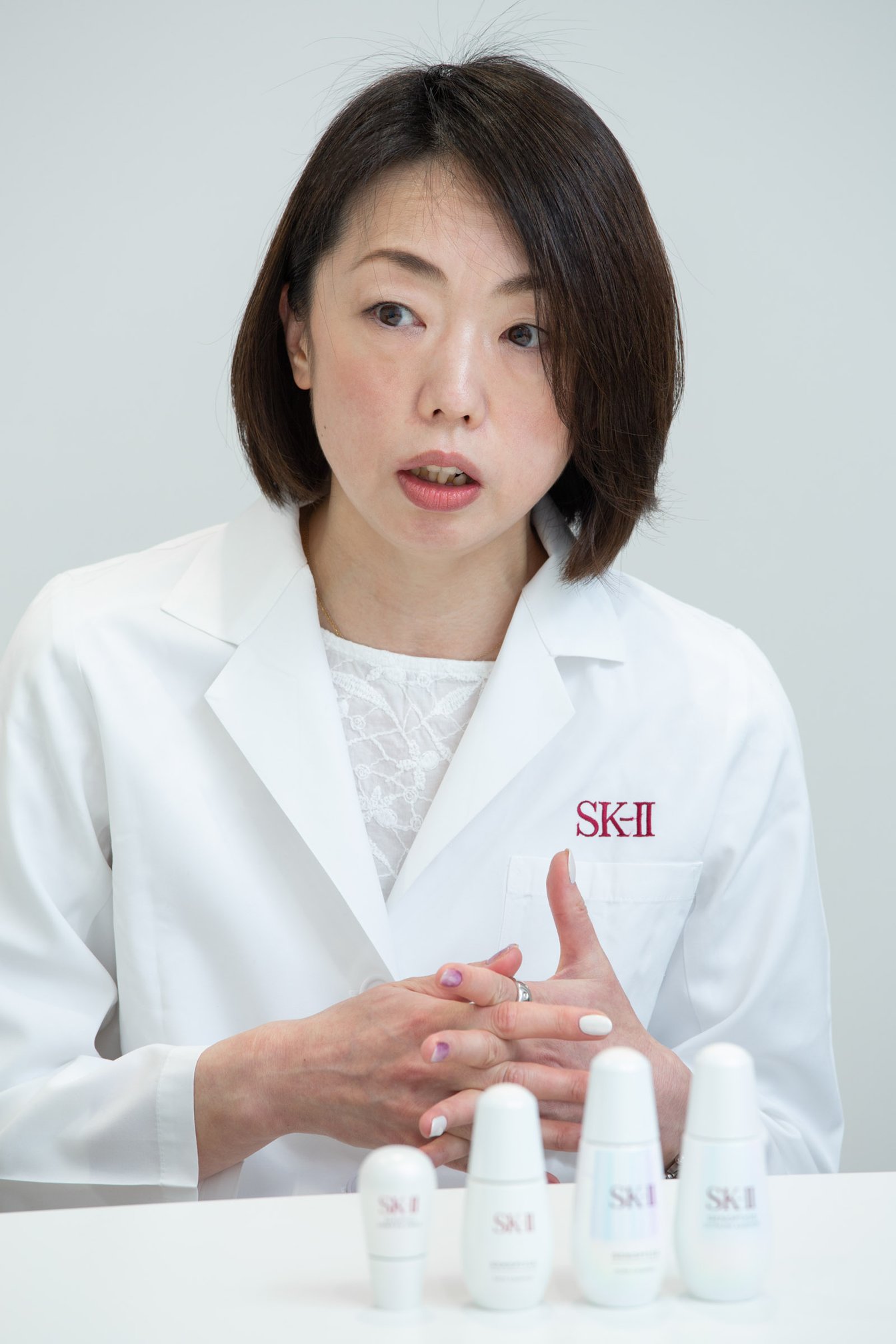 第1回は、日本発「SK-II」で“美白の神”“感触のマジシャン”と呼ばれる湯山恵津子氏