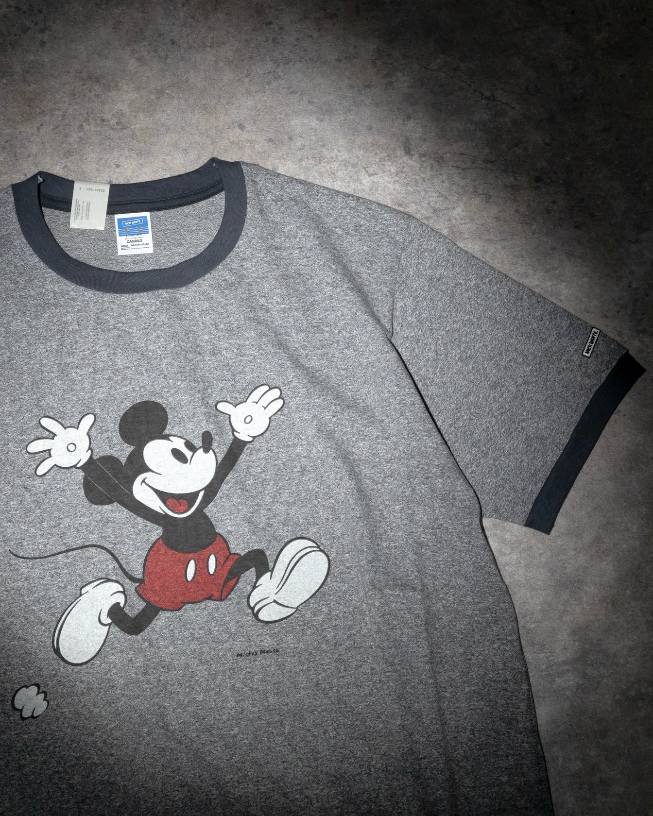 N.ハリウッドのミッキーTシャツ