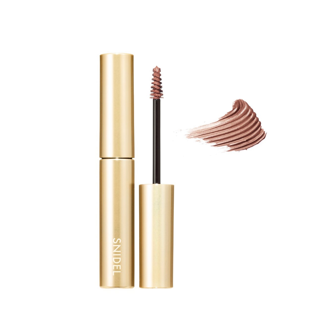 くすんだピンクカラーのアイブロウマスカラ