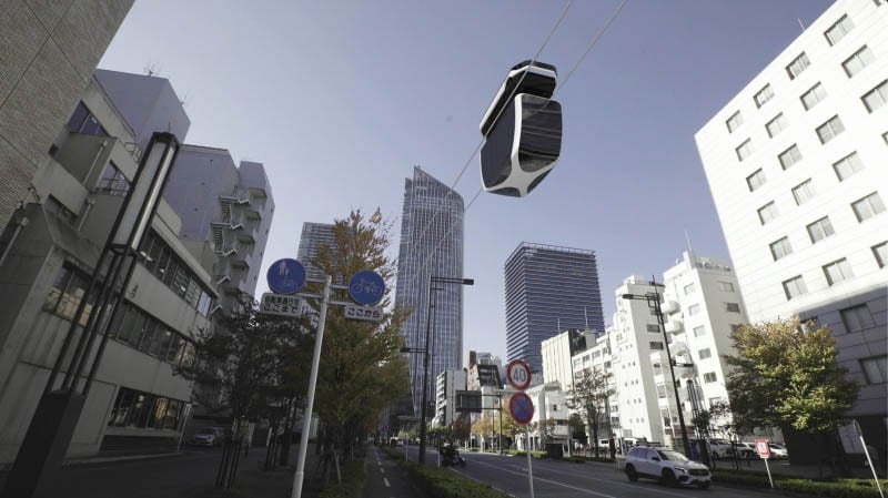 自走式ロープウェイ「Zippar」