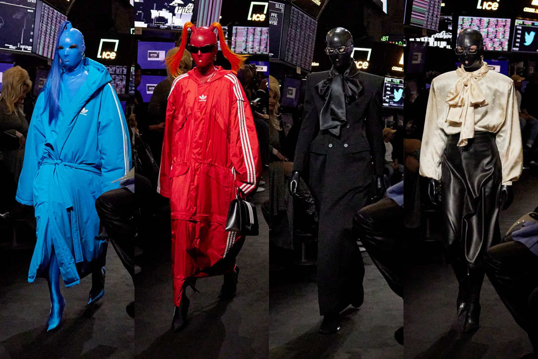 バレンシアガ 2023年スプリングコレクションのルック