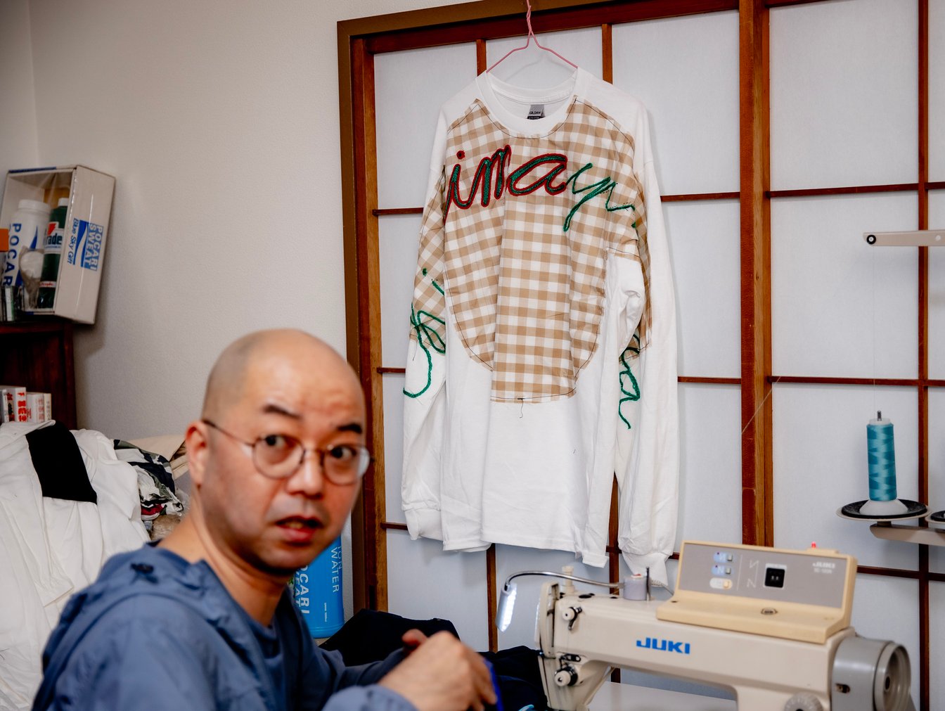 途中でやめるがデザインした眉村ちあきツアーグッズロングTシャツ