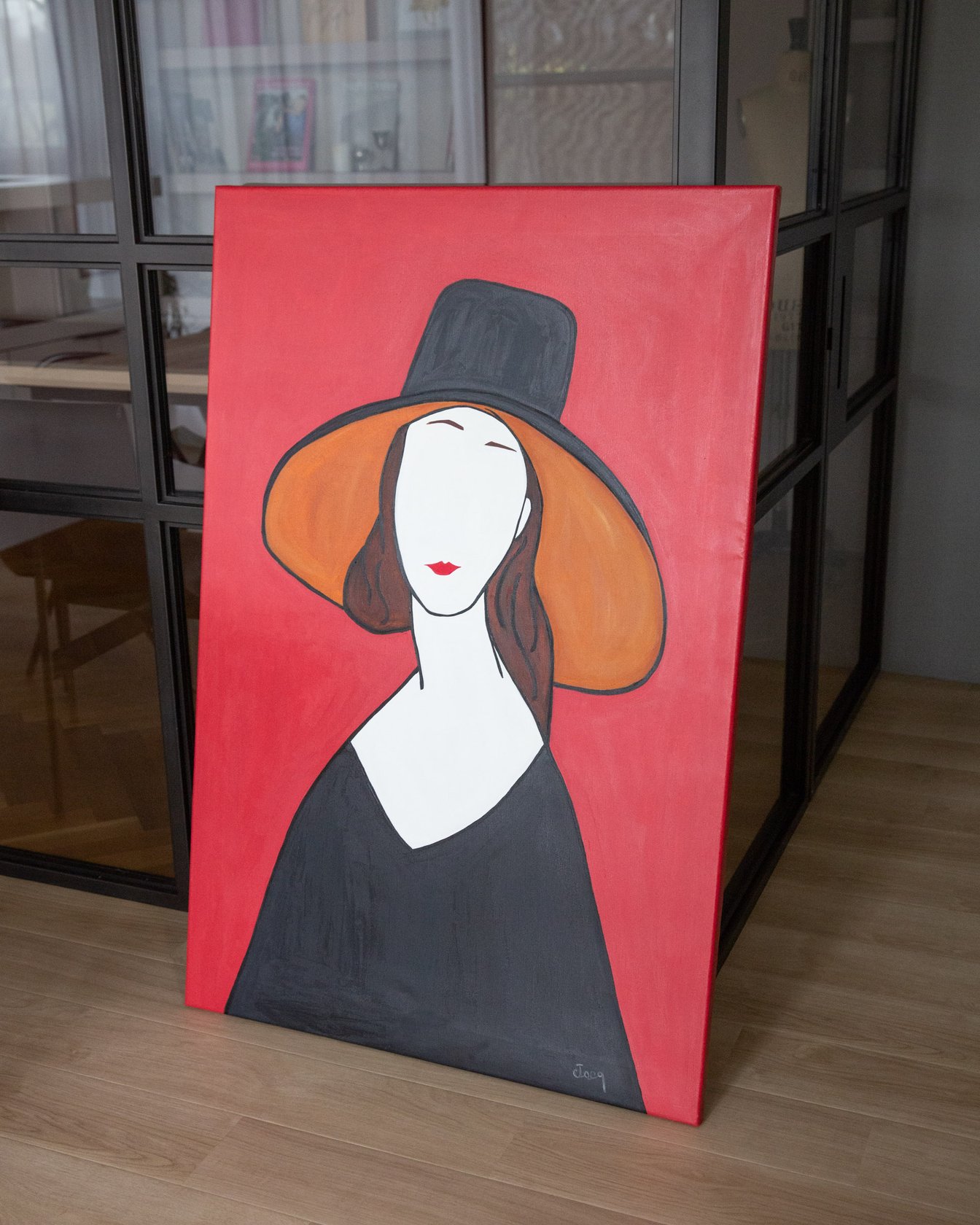 女性をモチーフにしたアート作品