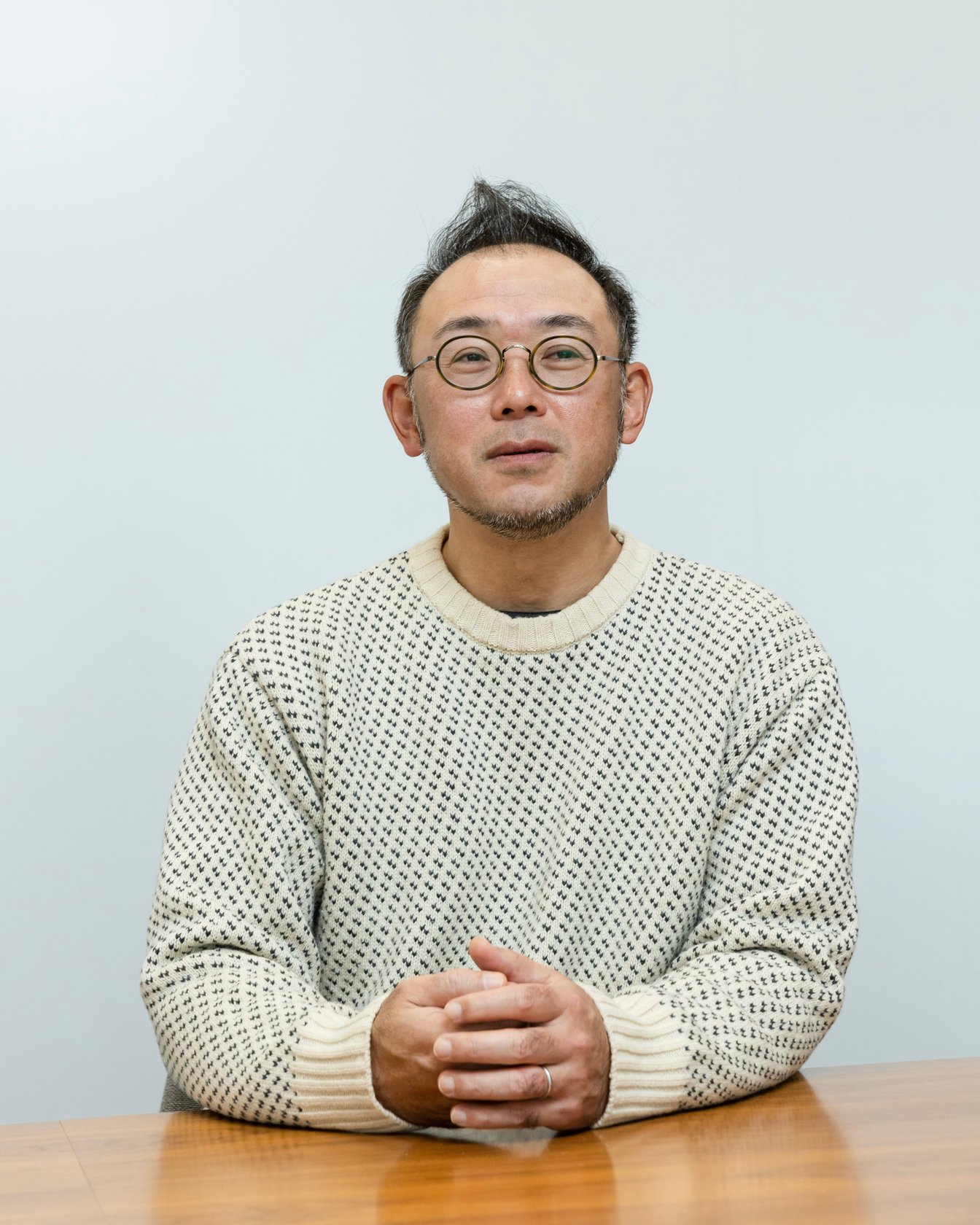 澤田社長のインタビューカット