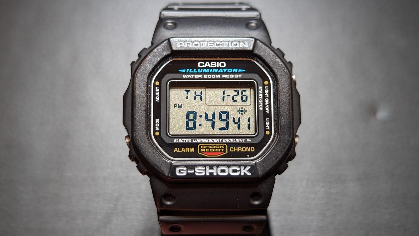 Gショックの定番モデルDW-5600