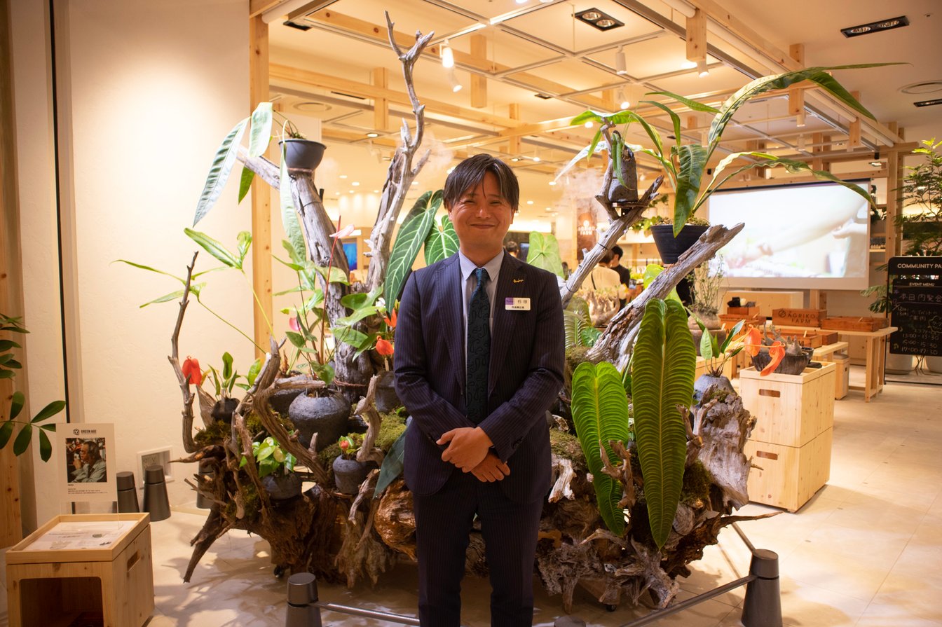 阪急うめだ本店8階の新売場「グリーンエイジ」内部