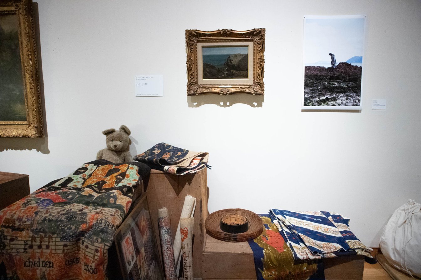 ミレーの絵と田附勝の写真