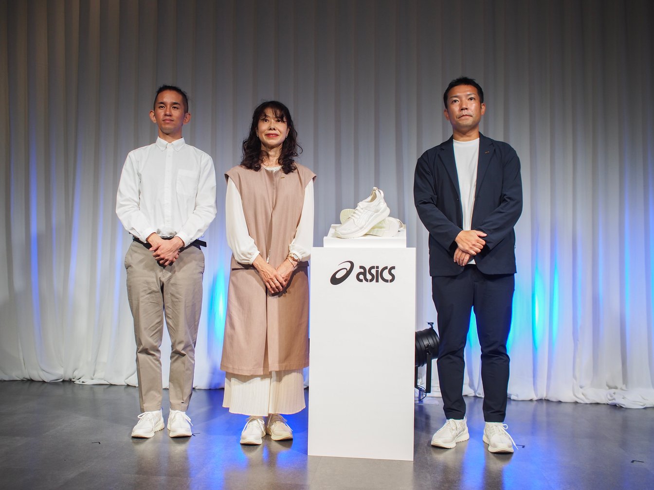 アシックスが温室効果ガス排出量世界最少のスニーカーを初披露