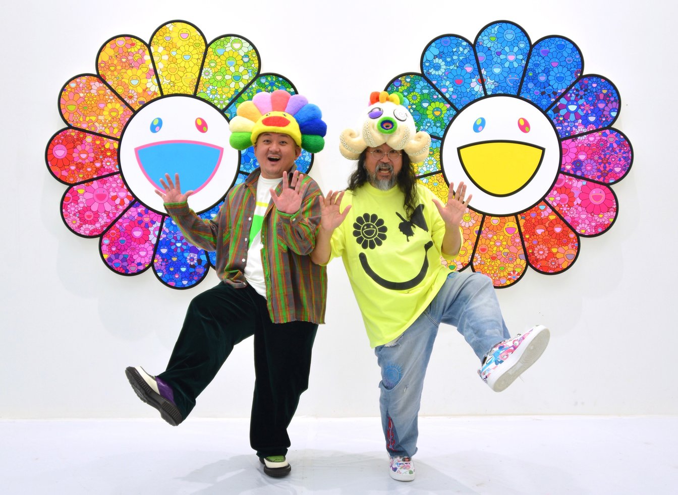 田面木宏尚(左)、村上隆(右)