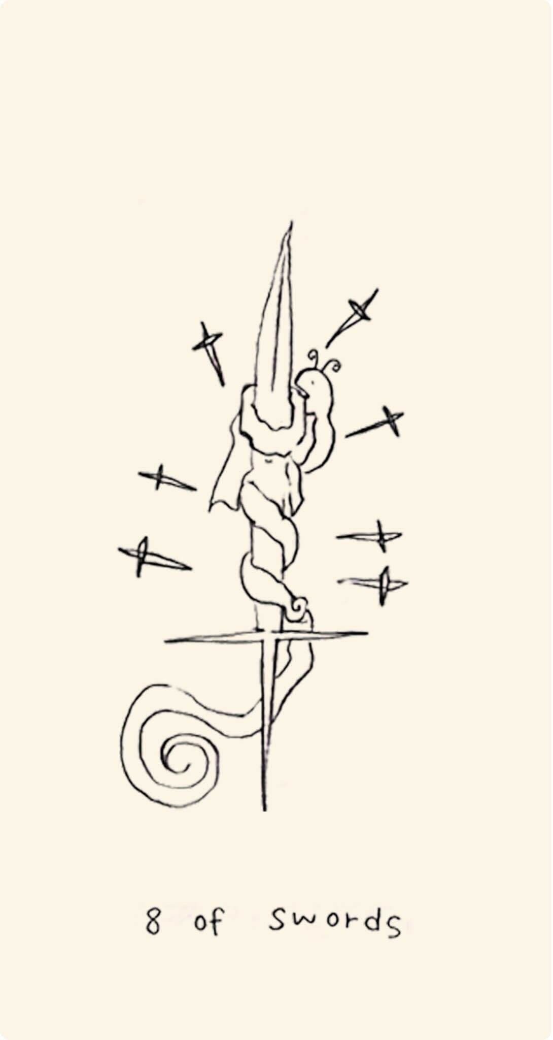 ソードの8のカード