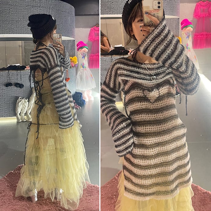 Chinatsu Aoyama 古着リメイク 中古・古着通販】chinatsu aoyama (チナツ アオヤマ) 襟付き