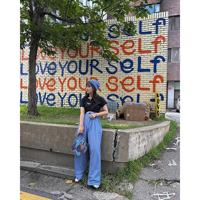 Chinatsu Aoyama 古着リメイク 中古・古着通販】chinatsu aoyama (チナツ アオヤマ) 襟付きリメイク